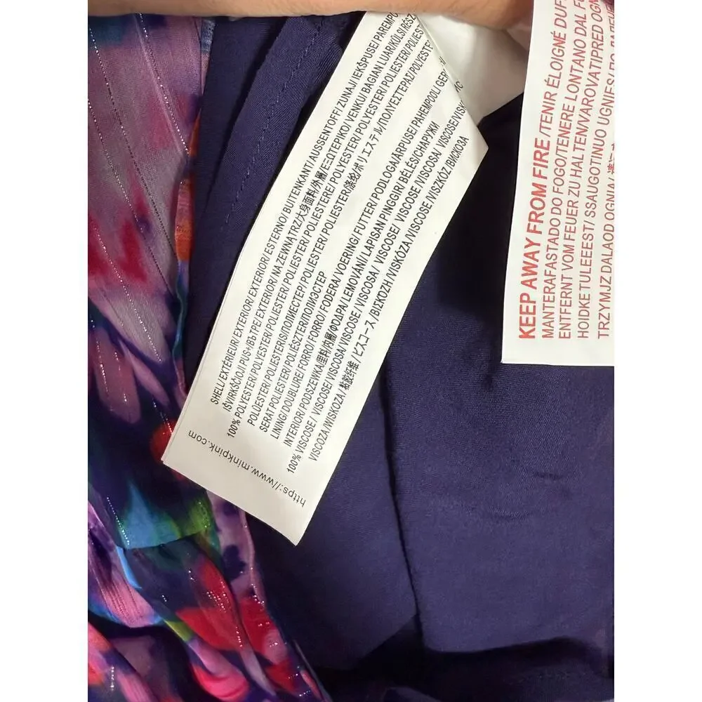 NEW- NWT MinkPink LS Animal Print Calista Dress Small Multicolor - Picture 6 of 6